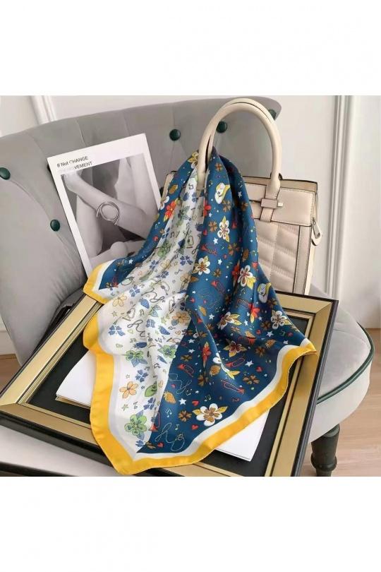 Foulard Accessori Blue CICI MOD F3069 Efashion Paris