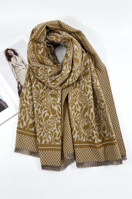 Scarves Accessories Camel CICI MOD 251548 Efashion Paris
