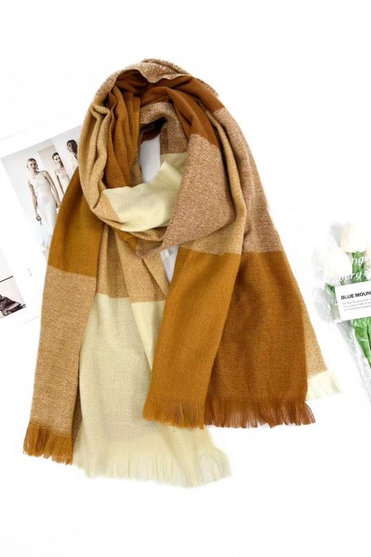 Scarves Accessories Camel CICI MOD 251531 Efashion Paris