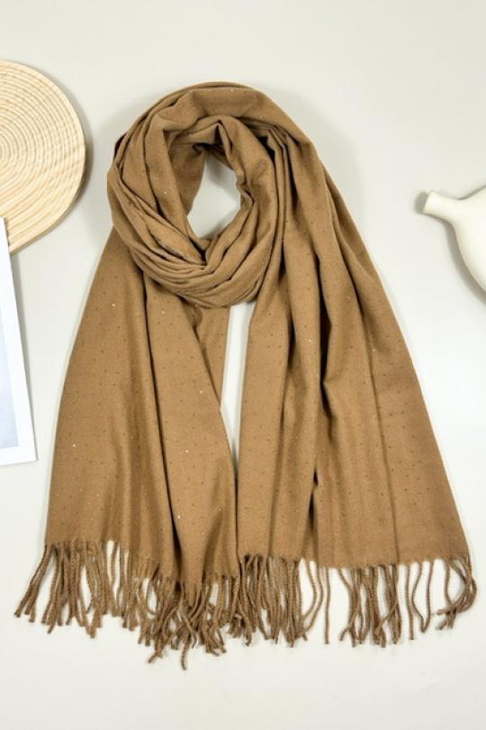 Scarves Accessories Camel CICI MOD 253105 Efashion Paris