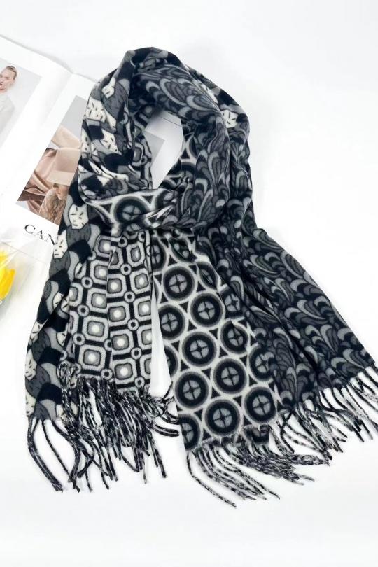 Écharpes Accessoires Noir CICI MOD 251353 Efashion Paris