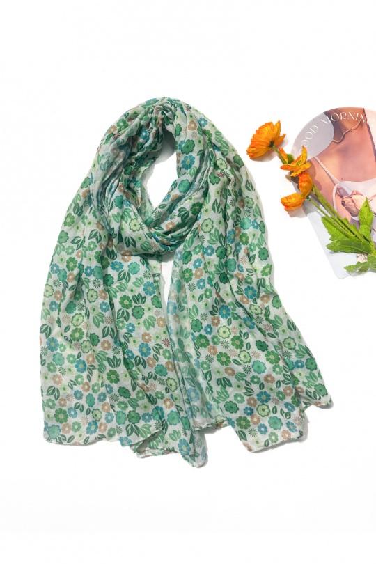 Foulards Accessoires Vert CICI MOD F263048 Efashion Paris