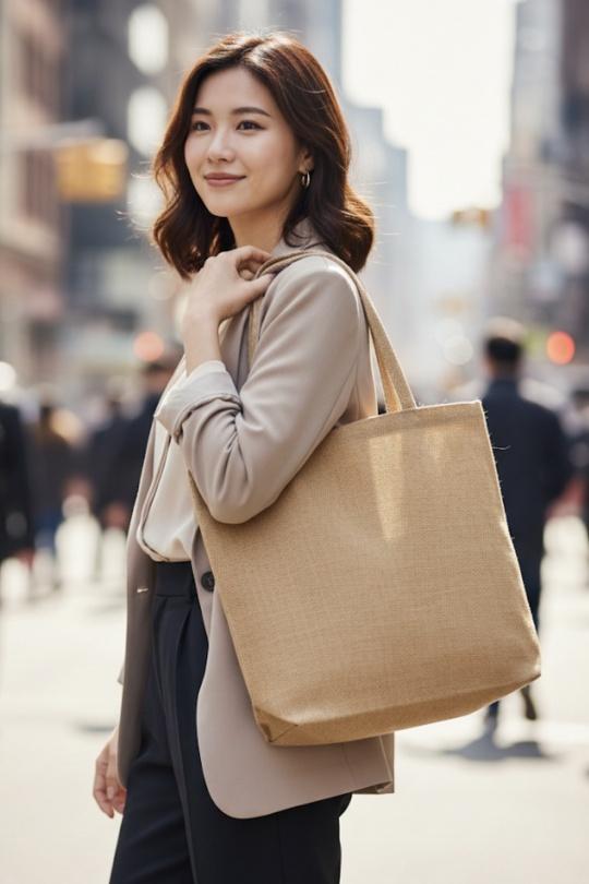 Cabas Maroquinerie Beige CICI MOD B268129 Efashion Paris