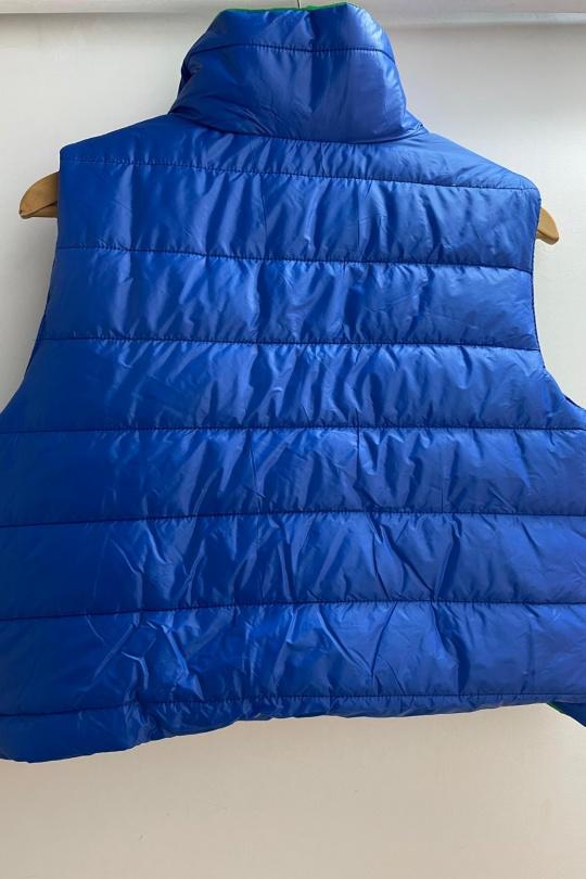 Doudounes Femme Bleu royal Loriane 10689 Efashion Paris