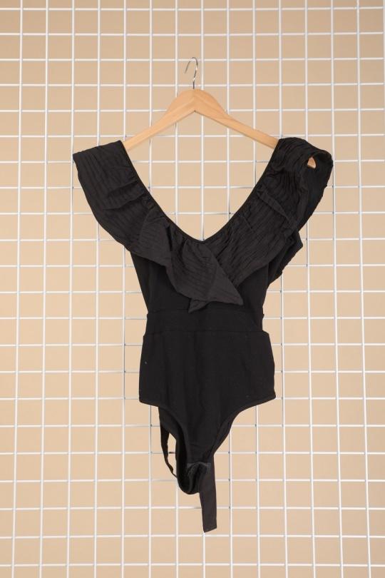 Bodies Femme Noir Loriane 21002-2 Efashion Paris