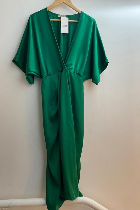 Robes mi-longues Femme Noir Loriane 22252 Efashion Paris