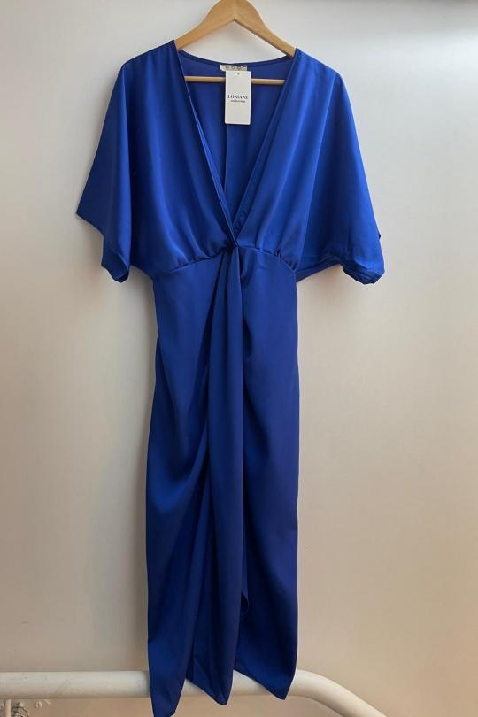 Robes mi-longues Femme Noir Loriane 22252 Efashion Paris