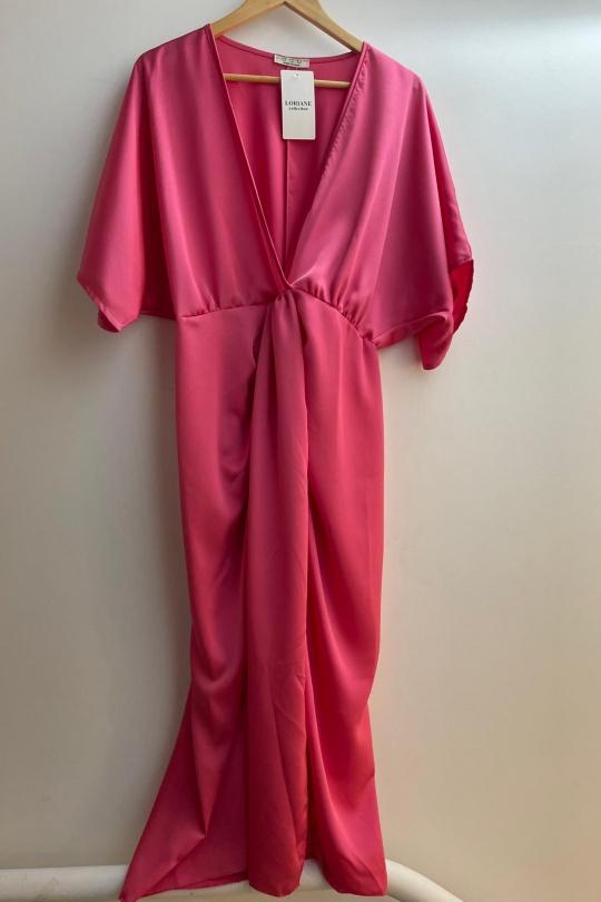 Robes mi-longues Femme Noir Loriane 22252 Efashion Paris