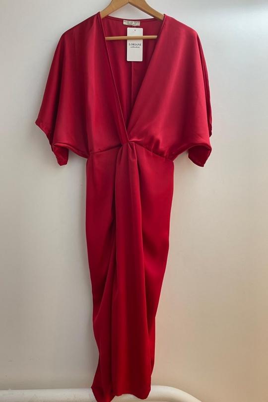 Robes mi-longues Femme Noir Loriane 22252 Efashion Paris