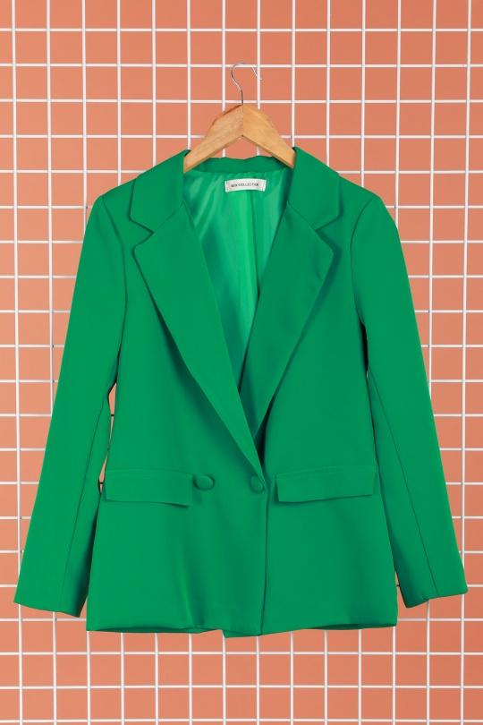 Vestes  Femme Vert pomme Loriane 11134 Efashion Paris