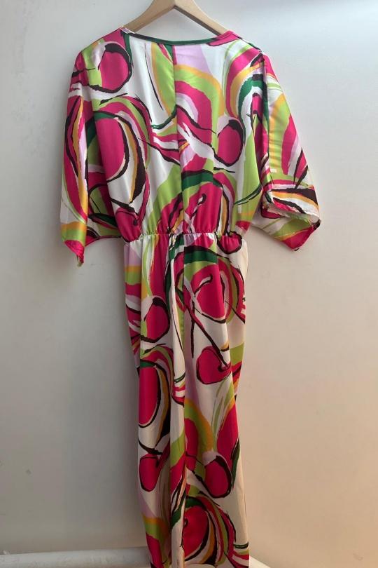 Robes mi-longues Femme Fuchsia Loriane 22252O Efashion Paris