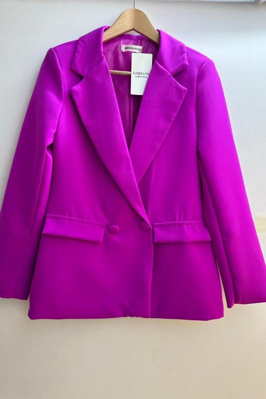 Vestes  Femme Vert pomme Loriane 11134 Efashion Paris