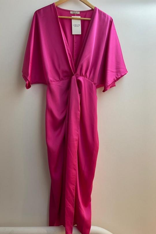 Robes mi-longues Femme Noir Loriane 22252 Efashion Paris