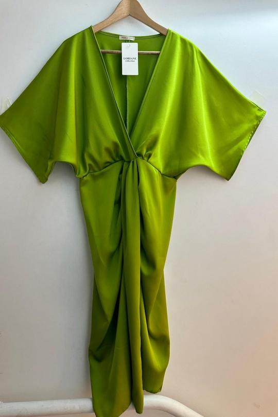 Robes mi-longues Femme Noir Loriane 22252 Efashion Paris