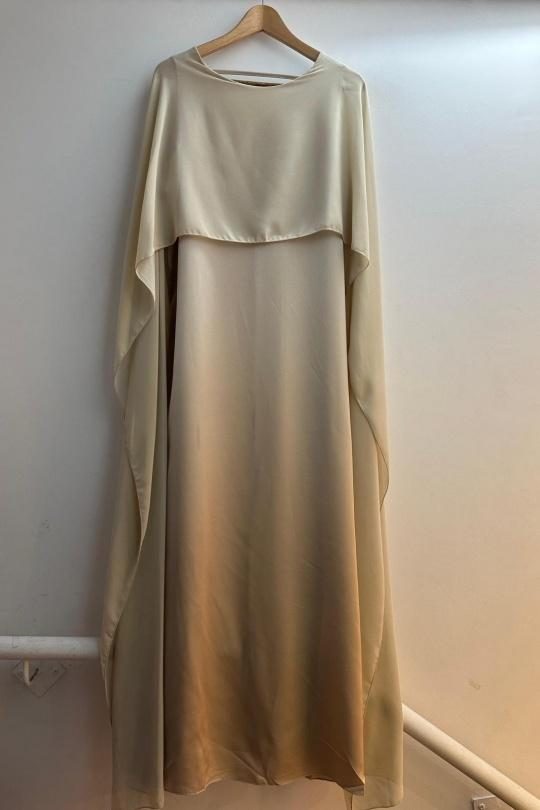 Robes longues Femme Vert pomme Loriane 10306 Efashion Paris