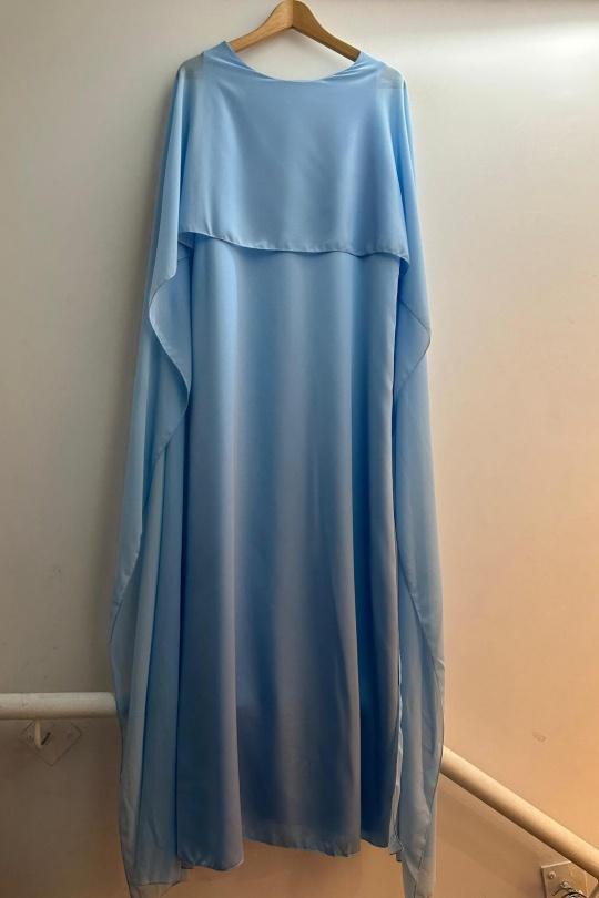 Robes longues Femme Vert pomme Loriane 10306 Efashion Paris