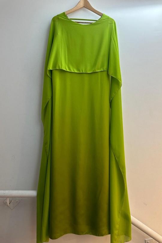 Maxi dresses Women Green apple Loriane 10306 Efashion Paris