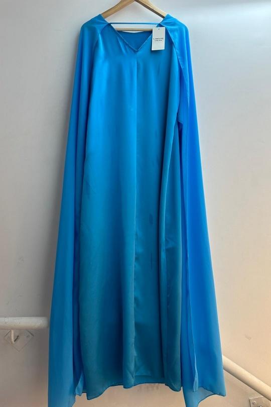 Robes longues Femme Vert pomme Loriane 10306 Efashion Paris