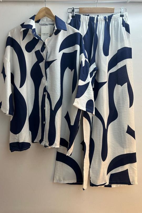 Ensembles Femme Marine Loriane 10652B Efashion Paris