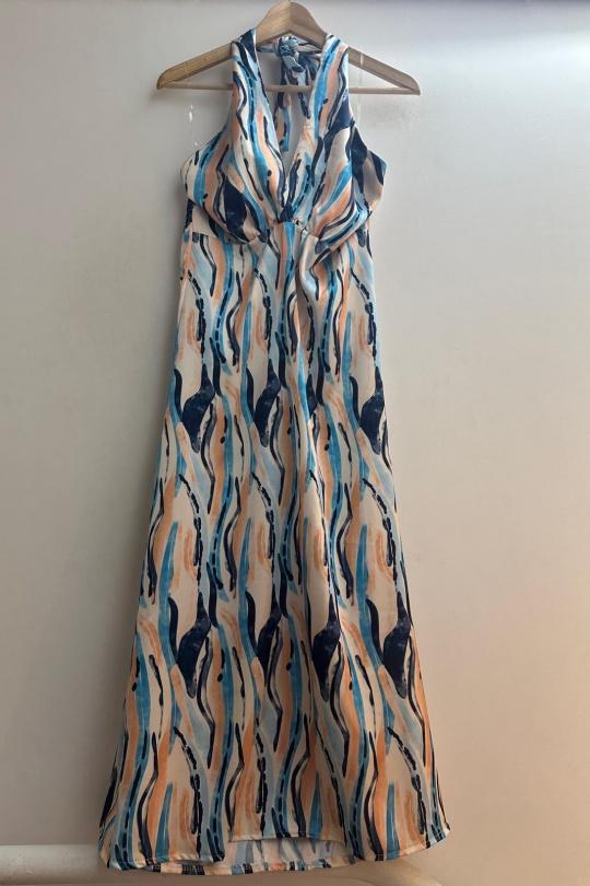 Robes mi-longues Femme Marine Loriane 9612 Efashion Paris