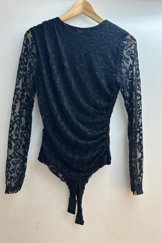 Bodies Femme Noir Loriane 10477UL Efashion Paris