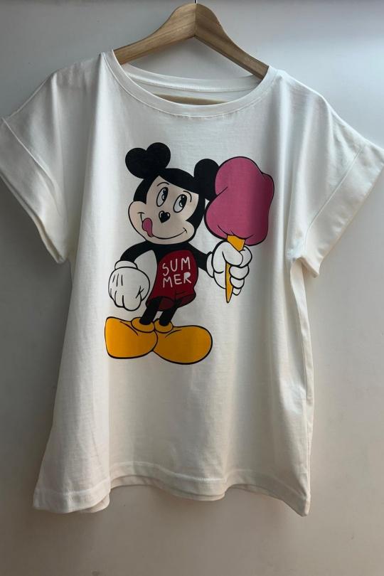 T-shirts Femme Blanc Loriane 16427 Efashion Paris