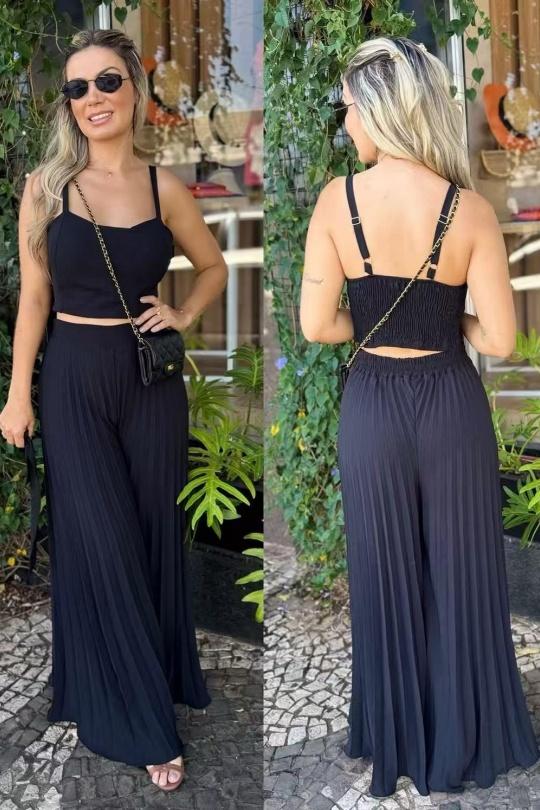 Sets Women Black Loriane 7148 Efashion Paris