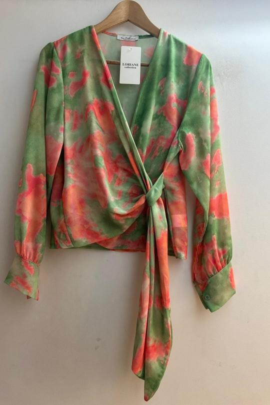 Tops Women Green Loriane 22015D Efashion Paris