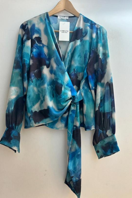 Tops Femme Bleu Loriane 22015D Efashion Paris