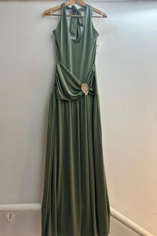 Robes longues Femme Kaki Loriane 7274 61132 Efashion Paris