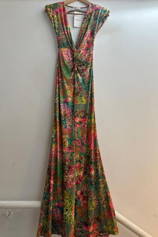 Vestidos largos Mujer Khaki Loriane 10331FC Efashion Paris