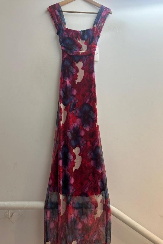 Abiti maxi Donna Red Loriane 7098FB Efashion Paris