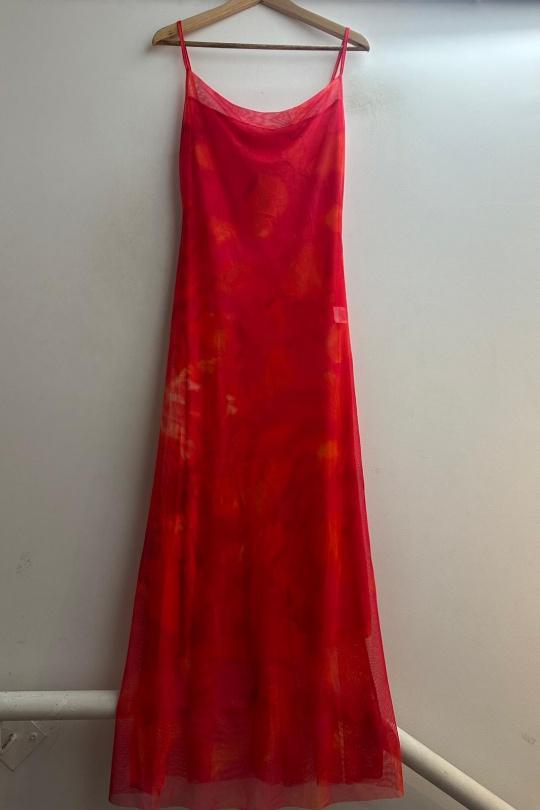 Vestidos largos Mujer Fushia Loriane 6560K Efashion Paris