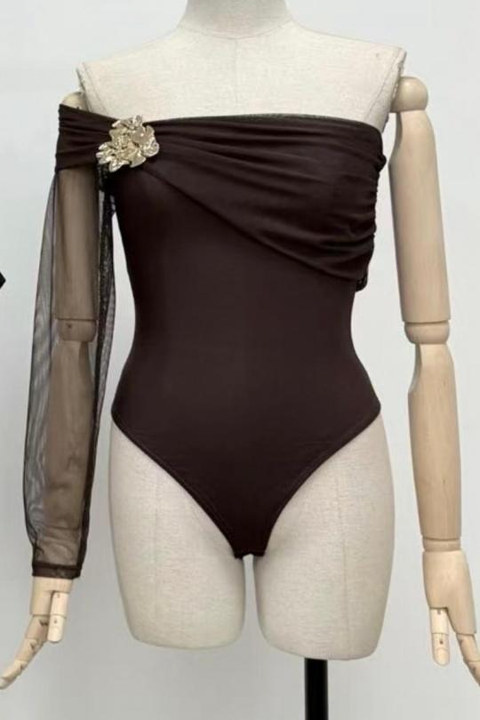 Bodies Femme Noir Loriane 7383 61142 Efashion Paris