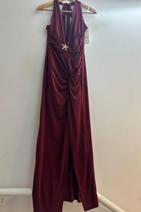 Abiti maxi Donna Burgundy Loriane 10327U Efashion Paris