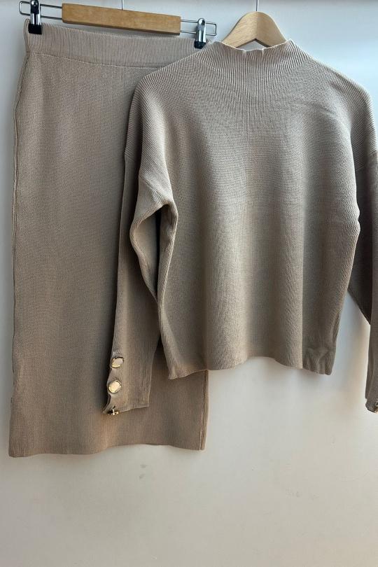 Completi Donna Beige Loriane 7350E Efashion Paris