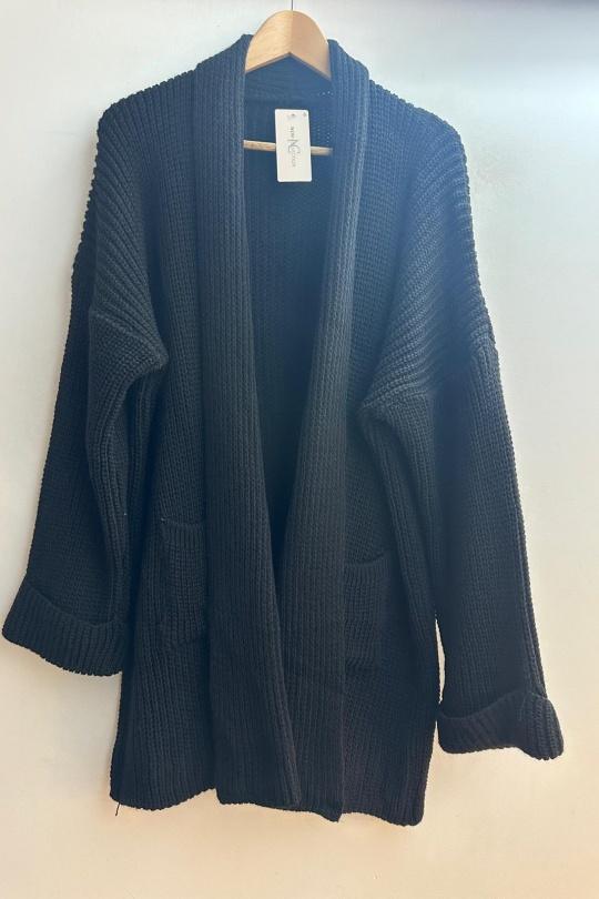 Gilets Femme Taupe Loriane 3002 Efashion Paris