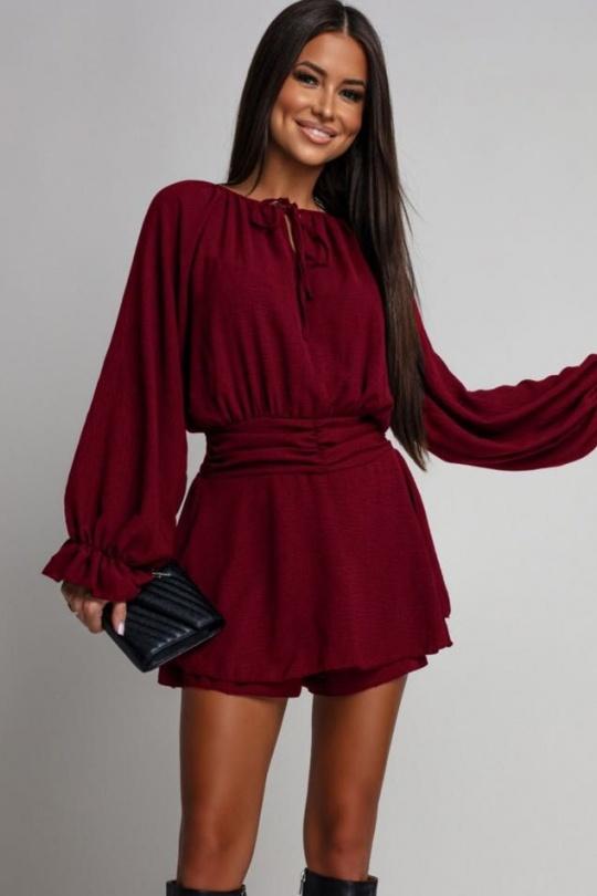 Combinaisons Femme Bordeaux Loriane 10398 Efashion Paris