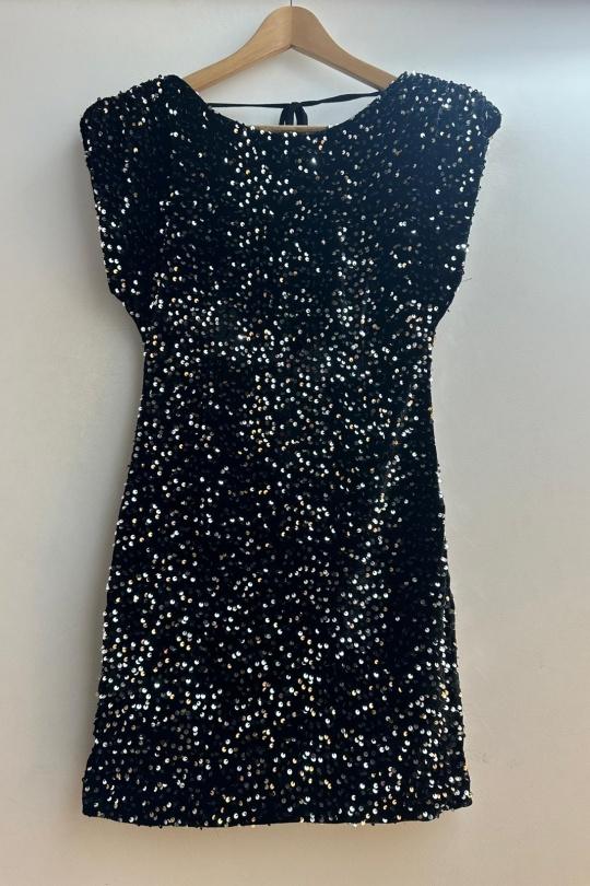 Robes courtes Femme Argent Loriane 11245 Efashion Paris