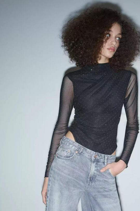 Bodies Femme Noir Loriane 6323P Efashion Paris