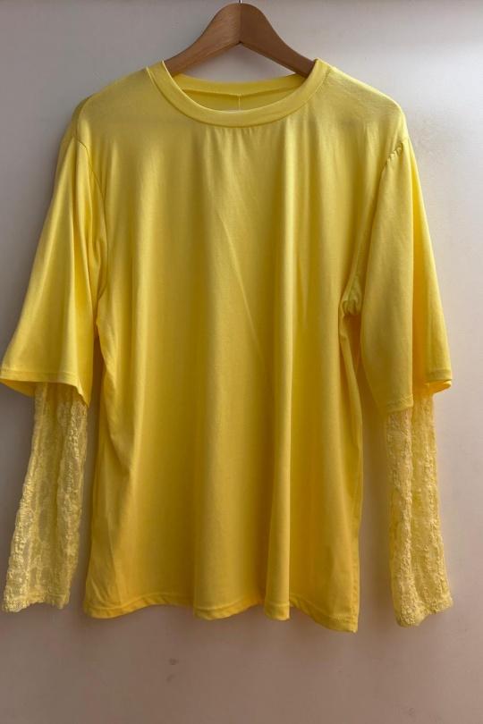 T-shirts Femme Beige Loriane 10588 Efashion Paris