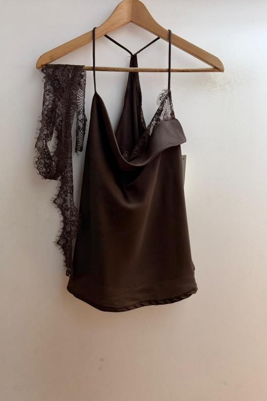 Tops Femme Noir Loriane 10639 Efashion Paris