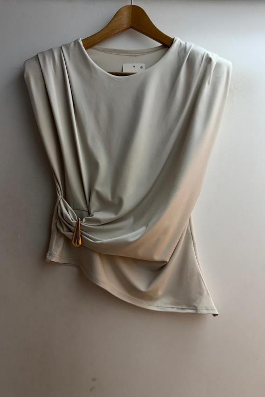 Tops Femme Beige Loriane 10635 Efashion Paris