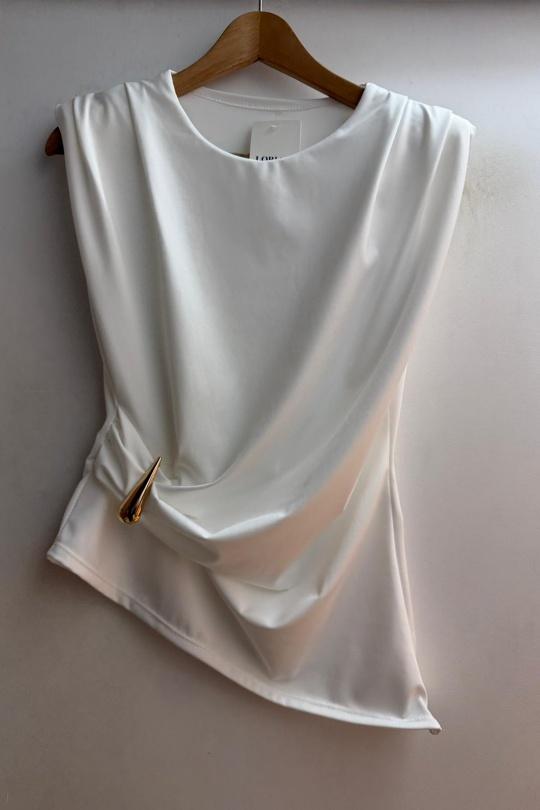 Tops Femme Beige Loriane 10635 Efashion Paris