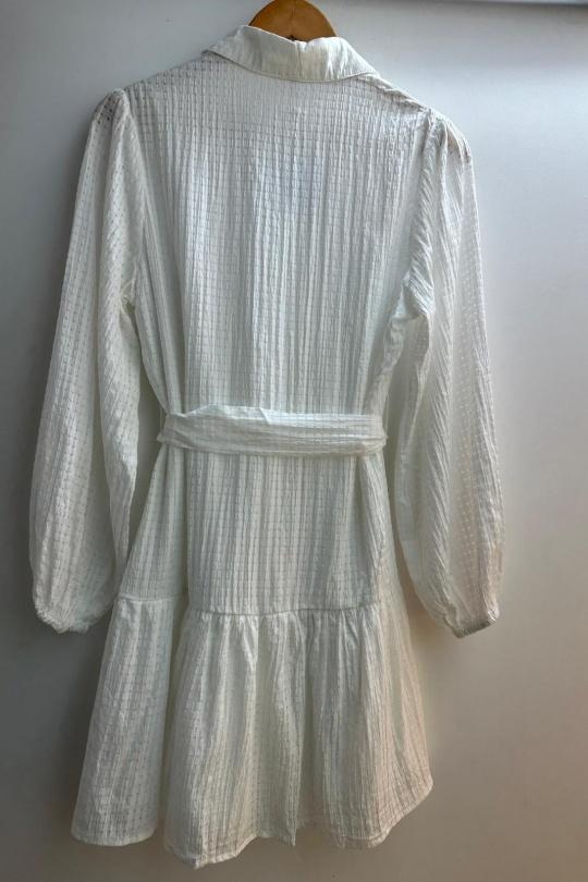 Short dresses Women White Loriane 6352 Efashion Paris