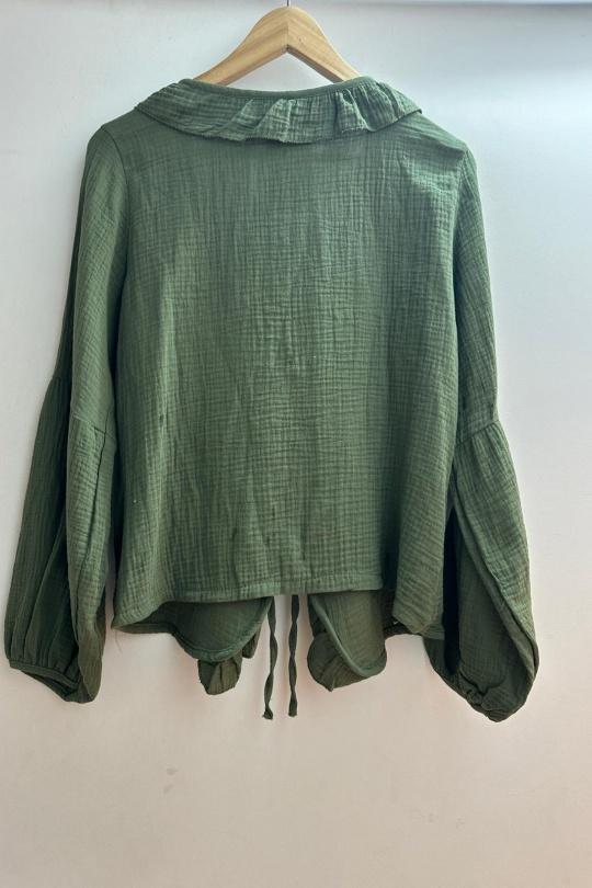 Tops Femme Vert d eau Loriane 9689 Efashion Paris