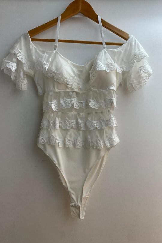 Bodies Femme Blanc Loriane 21005-2 Efashion Paris