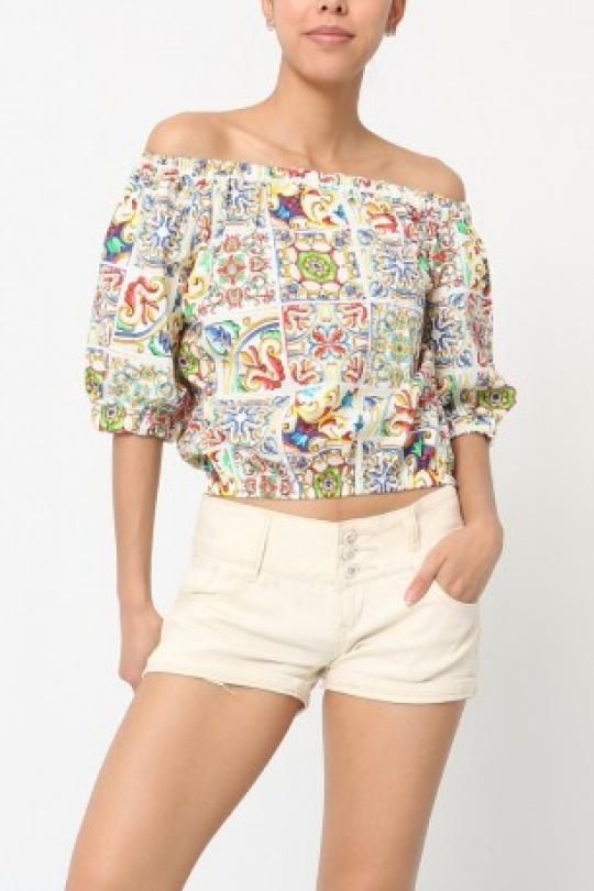 Tops Femme Beige Loriane 18101 Efashion Paris