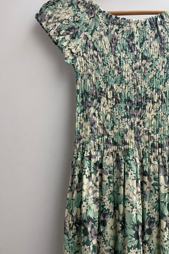 Robes longues Femme Vert Loriane 691 Efashion Paris