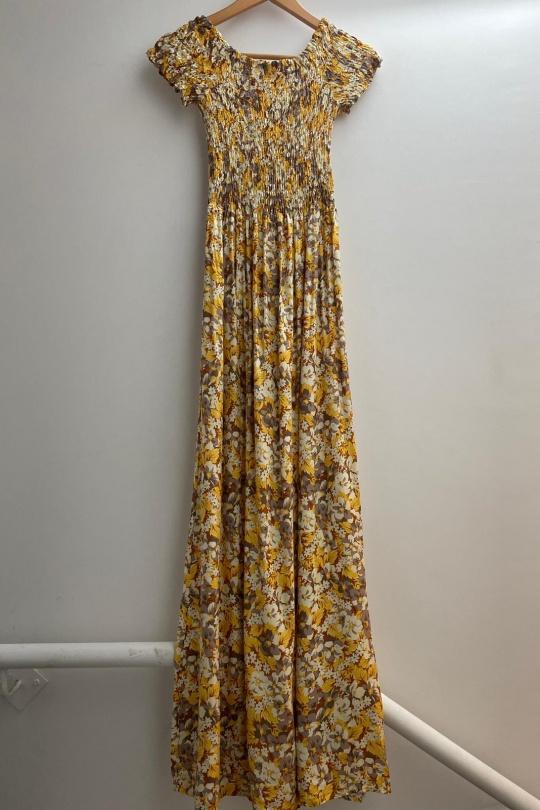 Robes longues Femme Vert Loriane 691 Efashion Paris